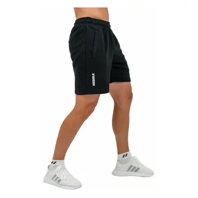 Nebbia Athletic Sweatshorts Maximum Black Fitness nadrág