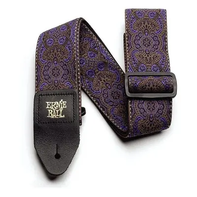 Ernie Ball Jacquard Strap EB Textil gitár heveder Purple Paisley