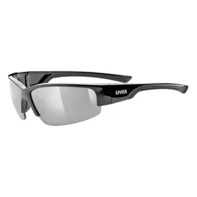 UVEX Sportstyle Black/Litemirror Silver Kerékpáros szemüveg