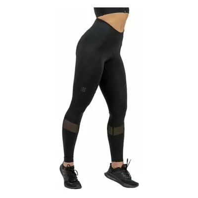 Nebbia High Waist Push-Up Leggings INTENSE Heart-Shaped Black Fitness nadrág