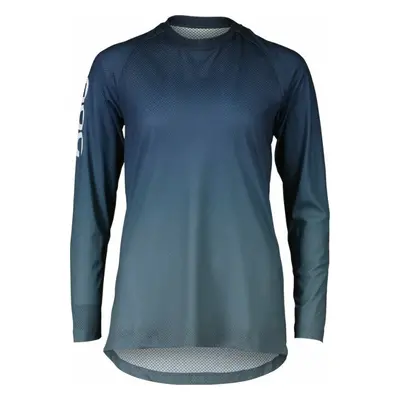 POC Essential MTB Lite LS Dzsörzi Gradient Turmaline Navy