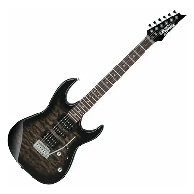 Ibanez GRX70QA-TKS Transparent Black Burst Elektromos gitár