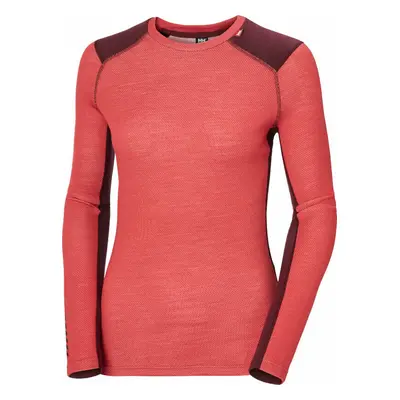 Helly Hansen Women's Lifa Merino Midweight Crew Poppy Red Termikus fehérnemű