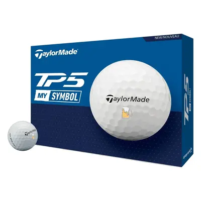 TaylorMade TP5 White w/ Beer Golflabda