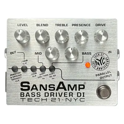 Tech SansAmp Bass Driver D.I. 30th Anniversary Basszusgitár effektpedál