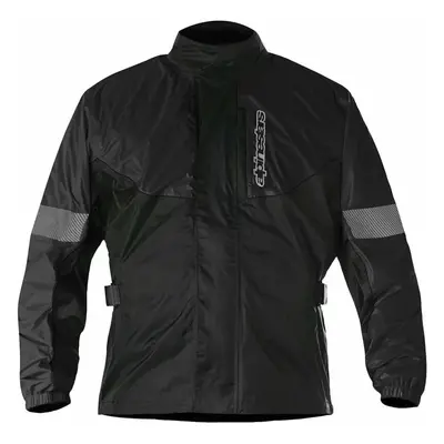 Alpinestars Hurricane Rain Jacket Black Motoros esőruha