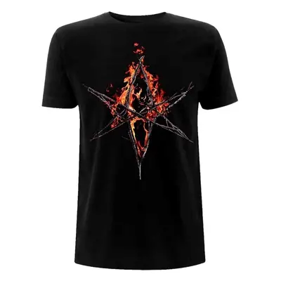 Bring Me The Horizon Ing Flaming Hex Unisex Black