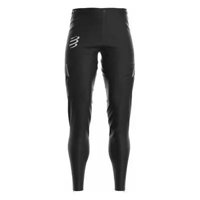 Compressport Hurricane Waterproof 10/10 Jacket Black Futónadrágok/leggingsek