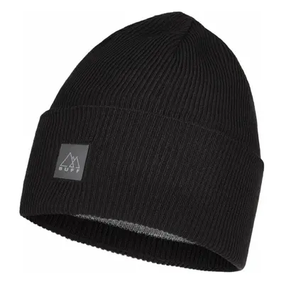 Buff CrossKnit Beanie Solid Black Téli sapka