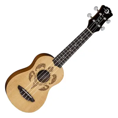 Luna UKE HONU SPR Hawaiian Turtle Design Szoprán ukulele