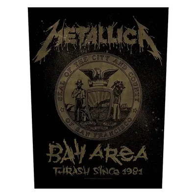 Metallica Bay Area Thrash Felvarrható tapasz