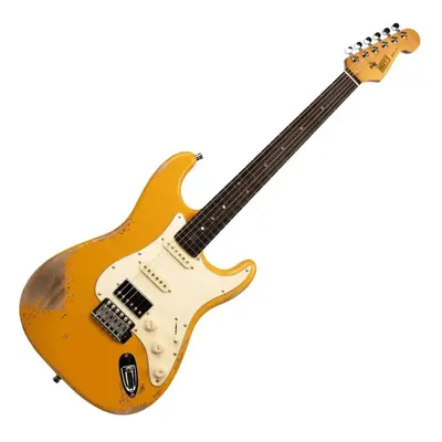 Henry's ST-1 Viper Yellow Relic Elektromos gitár