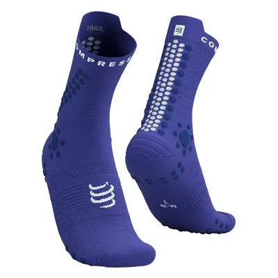 Compressport Pro Racing V4.0 Trail Dazzling Blue/Dress Blues/White T1 Futózoknik