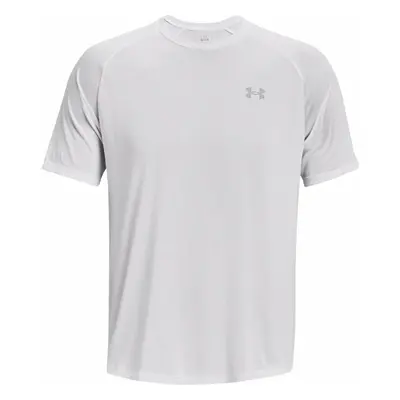 Under Armour Men's UA Tech Reflective White/Reflective Fitness póló