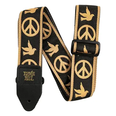 Ernie Ball Textil gitár heveder Peace Love Dove Jacquard