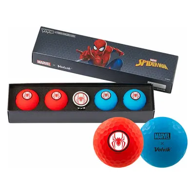 Volvik Vivid Marvel 2.0 Pack Golf Balls Spider Man Golflabda