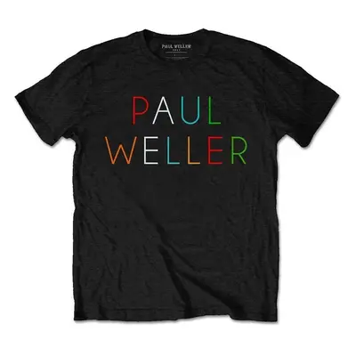 Paul Weller Ing Multicolour Logo Unisex Black