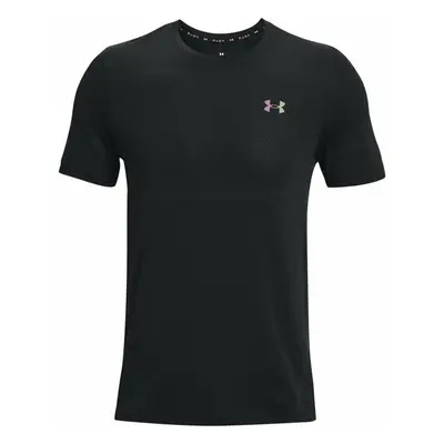 Under Armour Men's UA Rush Seamless Legacy Black/Black Fitness póló