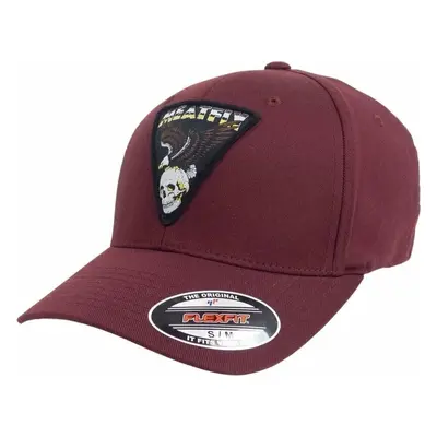 Meatfly Raptor Flexfit Maroon Baseball sapka