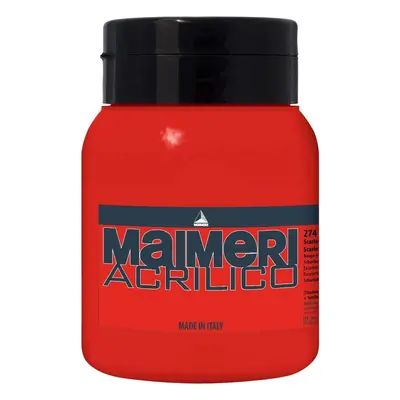 Maimeri Acrilico Akril festék Scarlet 500 ml db