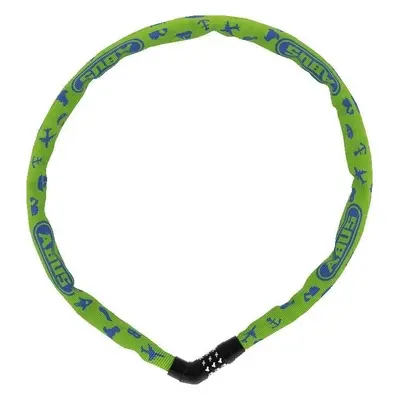 Abus Steel-O-Chain 4804C/75 Lime Symbols Lánc-Zár