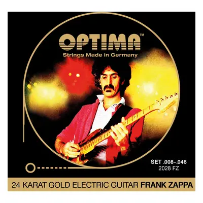 Optima 2028.FZ 24K Gold Strings Frank Zappa Signature Elektromos gitárhúrok