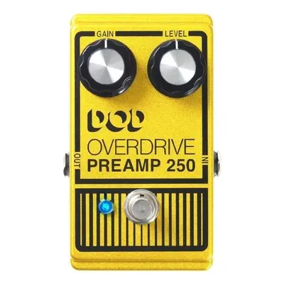 DOD Overdrive True Bypass Preamp Pedal Gitáreffekt