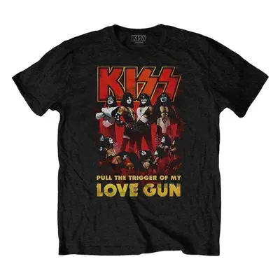 Kiss Ing Love Gun Glow Unisex Black