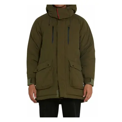 D Ex Machina Hiemal Padded Long Jacket Moss Green Síkabát