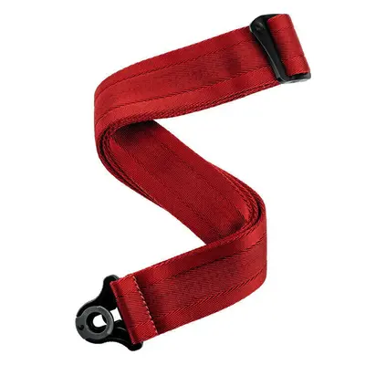 D'Addario Planet Waves 50BAL Autolock Textil gitár heveder Blood Red