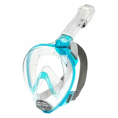 Cressi Baron Full Face Mask Clear/Aquamarine Transparent Úszó maszk