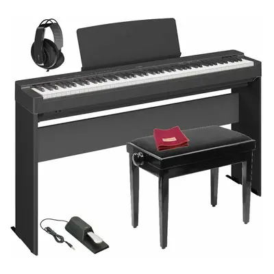 Yamaha P-145B DELUXE SET Színpadi zongora Black