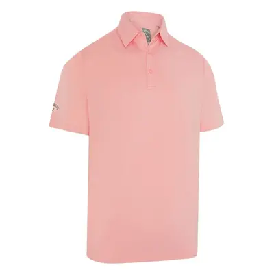 Callaway Swingtech Solid Mens Candy Pink Rövid ujjú póló