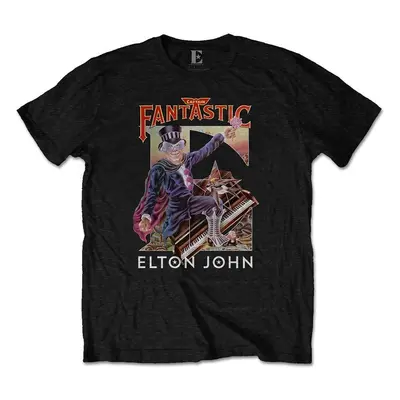 Elton John Ing Captain Fantastic Unisex Black