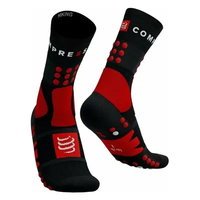 Compressport Hiking Black/Red/White T2 Futózoknik