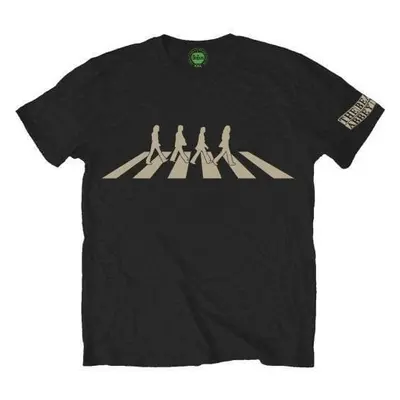 The Beatles Ing Abbey Road Silhouette Unisex Black