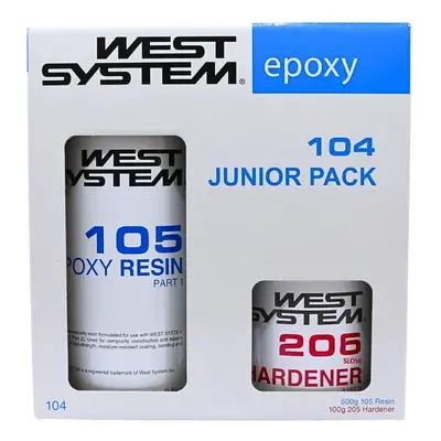 West System Junior Pack Slow 105+206 Transparent g Hajó gyanta