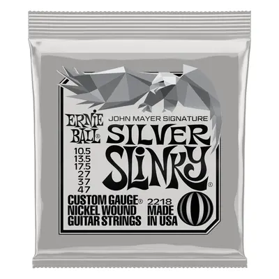 Ernie Ball John Mayer Silver Slinky Nickel Wound Electric Guitar Strings Elektromos gitárhúrok