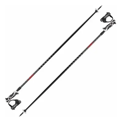 Leki Hot Shot Eloxal Black/Anodized Grey/Bright Red cm Síbotok