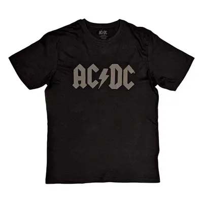 AC/DC Ing Logo Hi-Build Unisex Black