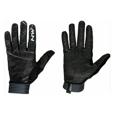 Northwave Air Glove Full Finger Black/Grey Kesztyű kerékpározáshoz