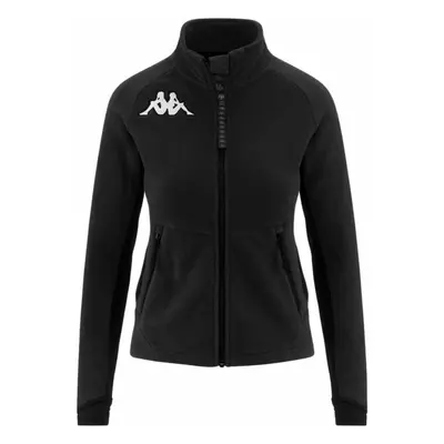 Kappa 6Cento 688N Womens Fleece Black Kapucnis felső