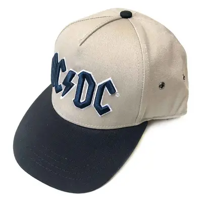 AC/DC Sapka Navy Logo Black/Sand