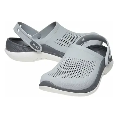 Crocs LiteRide Clog Szandálok Light Grey/Slate Grey