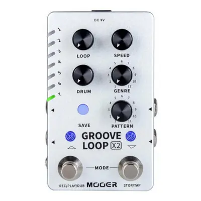 MOOER Groove Loop X2 Gitáreffekt