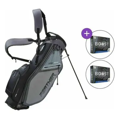 Big Max Dri Lite Feather SET Stand Bag Grey/Black