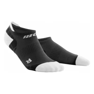 CEP Compression No Show Ultralight Black-Light Gey V Futózoknik