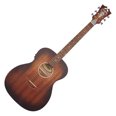 D'Angelico Premier Tammany LS Aged Mahogany Elektroakusztikus gitár