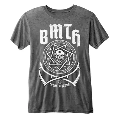 Bring Me The Horizon Ing Crooked Young Unisex Charcoal Grey