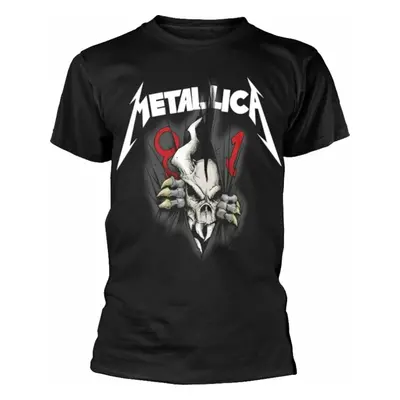 Metallica Ing 40th Anniversary Ripper Unisex Black